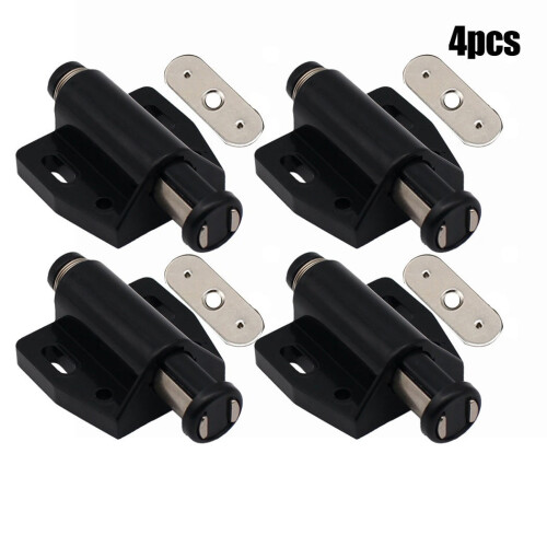 Magnetic Touch Latch for Cabinet Doors 4 pcs