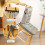 Office chair seat cushion with backrest pad 1 pc 3