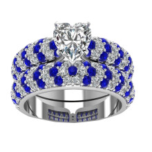 Qianying diamond wedding ring shiny full-diamond