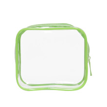 Transparant make-up tasje (kwartformaat) voor dames op reis