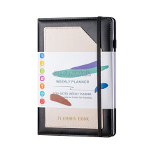 Mouliraty A5 Blank Calendar Book for Office and Study