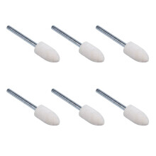 Instrument de lustruire și lustruire conică din pâslă 8,5 mm, 36 buc.