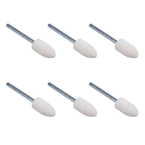 Polishing Buffing Tool Felt Conical 8.5mm 36 pcs