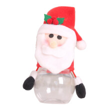 Pot Mornei pour bonbons, biscuits et autres gourmandises - Cadeau adorable - Père Noël - 17 cm x 8 cm