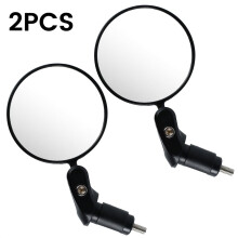 Bike Rear View Mirror Adjustable Foldable Wide Angle Convex