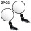 Bike Rear View Mirror Adjustable Foldable Wide Angle Convex 1