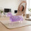 Παιχνίδι Dachshund Squishy, Μωβ Glitter Dachshund Squeeze Toy, Μαλακό Squishy Παιχνίδι Ανακούφισης απ 5