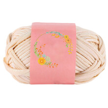 SOFEIYA imitation leather crochet yarn 100g