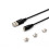 Savio CL-155 USB cable 2 m USB 2.0 USB C Micro USB A/Lightning Black 3