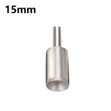 Diamantfrees voor fijn zand, cilindervormig, concaaf, 15 mm
