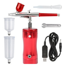 Airbrush Kit Cordless Mini Compressor for Makeup and Cake