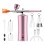 Airbrush-sett trådløst oppladbart 30PSI rosa 1