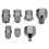 Airbrush Adaptor Quick Release Coupler Set 1