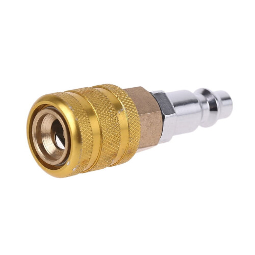 Heavy Duty Brass Air Chuck Set with Lock-on Feature