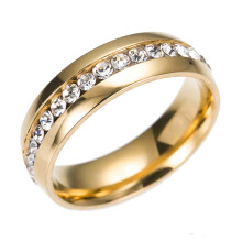 Stainless Steel Spinner Ring Polished Finish 1 Piece