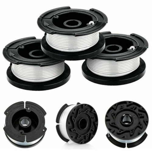 Black & Decker Grass Trimmer Spool and Line 3PCS 1