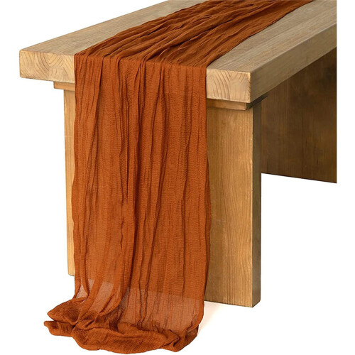 Pedty Table Runner Cheesecloth 90x180cm