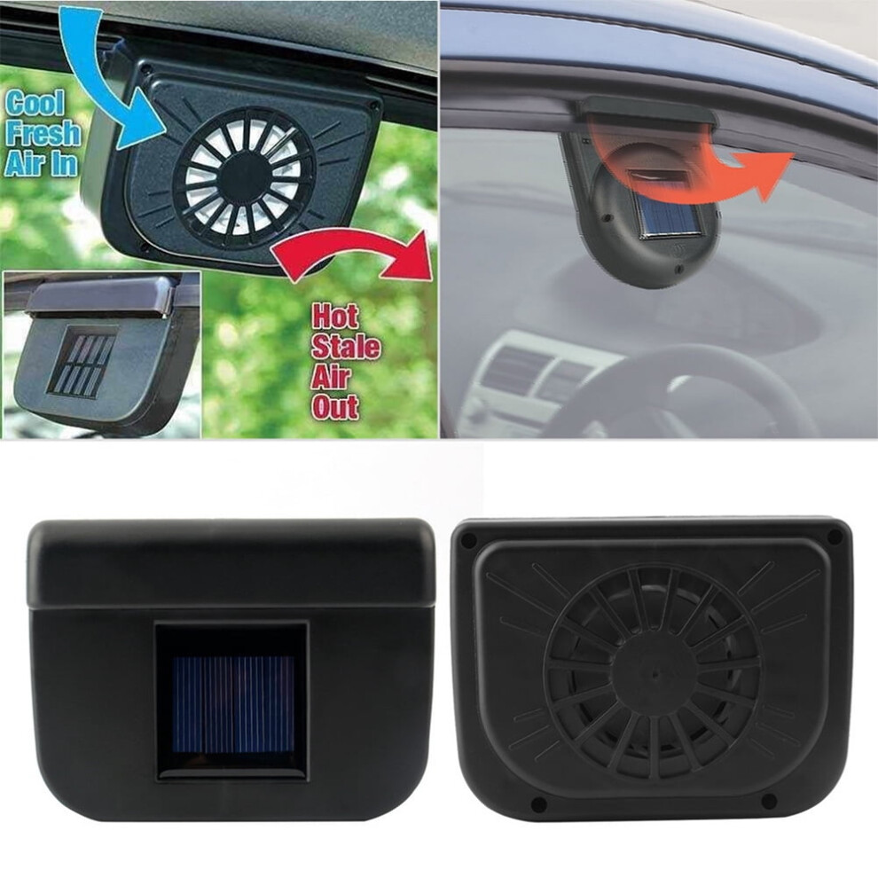 Solar Car Window Fan For Vehicle Ventilation 9306268714675