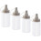 Mini condiment squeeze bottles leakproof 4 pcs 1