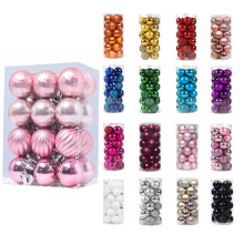 Christmas Balls Blue 3cm 24 Pack Holiday Decorations