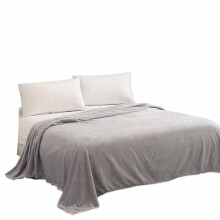 Nayueo flannel massage blanket grey rabbit knit 120x150cm