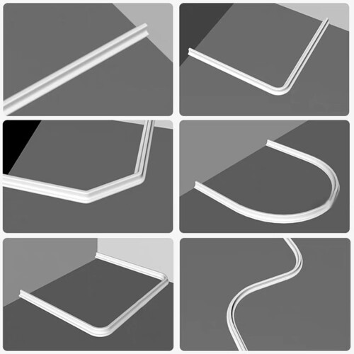 Shower Barrier Rubber Water Stopper 100-300 cm 2