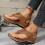 Women's open toe thong sandals brown size 8 wide 5