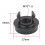 M10x1.5 Gear Shift Knob Boot Retainer Adapter for Honda 4
