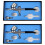 Dubbelverkande airbrushkit 0,3 mm 2-pack 1
