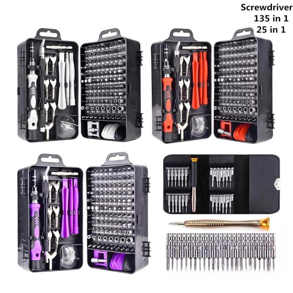 Precision Screwdriver Set Electronic Repair Tool 135-In-1 393040353350