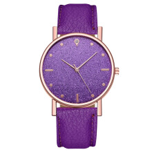 Quartz horloge met roestvrijstalen wijzerplaat, casual armbandhorloge