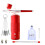 Draagbare draadloze airbrush met compressor, dubbelwerkend 1