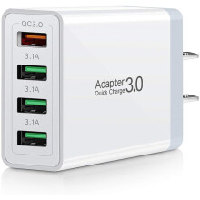 Luchtaire balla USB-C 33W 4-port PD QC dé USB-C
