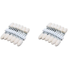 Polishing Buffing Tool Conical Felt 24 pcs 8.5mm 3mm Shank