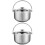 Stainless Steel Steamer Pot 20 Quart 2 PCS 1