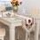 Table runner flag-shaped embroidered polyester 1 piece 4