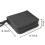 CD DVD storage bag portable 40-disc gray 3