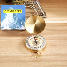 Flasque Ă clapet en cuivre style montre de poche 2 ml