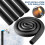 Black Foam Pipe Insulation Tube 1/2 Inch Diameter 3