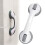 WOVTE Swiss Support Handle for Shower Grab Bar Green 2