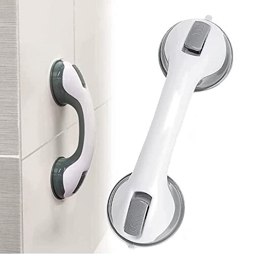 WOVTE Swiss Support Handle for Shower Grab Bar Green 1