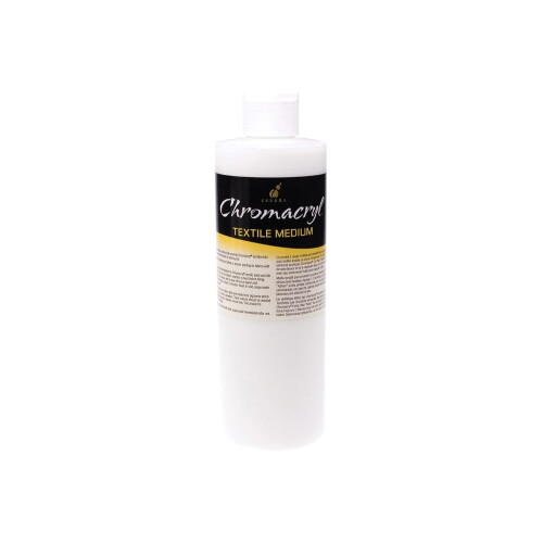 Chromacrylic Textile Medium white 16.9 oz