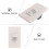 Infrared Motion Sensor Light 110V White Wall Mount 5