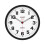 Sharp Wall Clock Matte Black 12 Inch Quartz 1