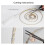 Under Cabinet LED Light Strip Rechargeable 6.6FT Warm White 5