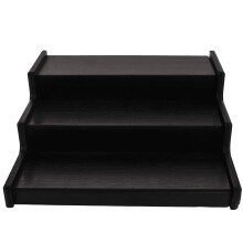Wooden Spice Rack 3-Tier Telescopic Kitchen Shelf