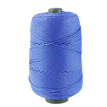 Ice Silk Yarn Blue Assorted 200g Roll
