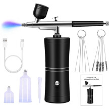 Airbrush Kit with Compressor Cordless Rechargeable 1 Set