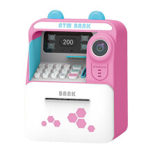 Elektronische spaarpot roze digitale spaarbox met wachtwoord