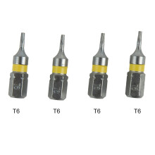 Sraith 4 phíosa Giotaí Scriúire Heicseagánacha Lylong T6-T40 25mm